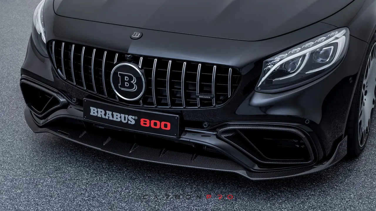 Carbon front fascia attachments
