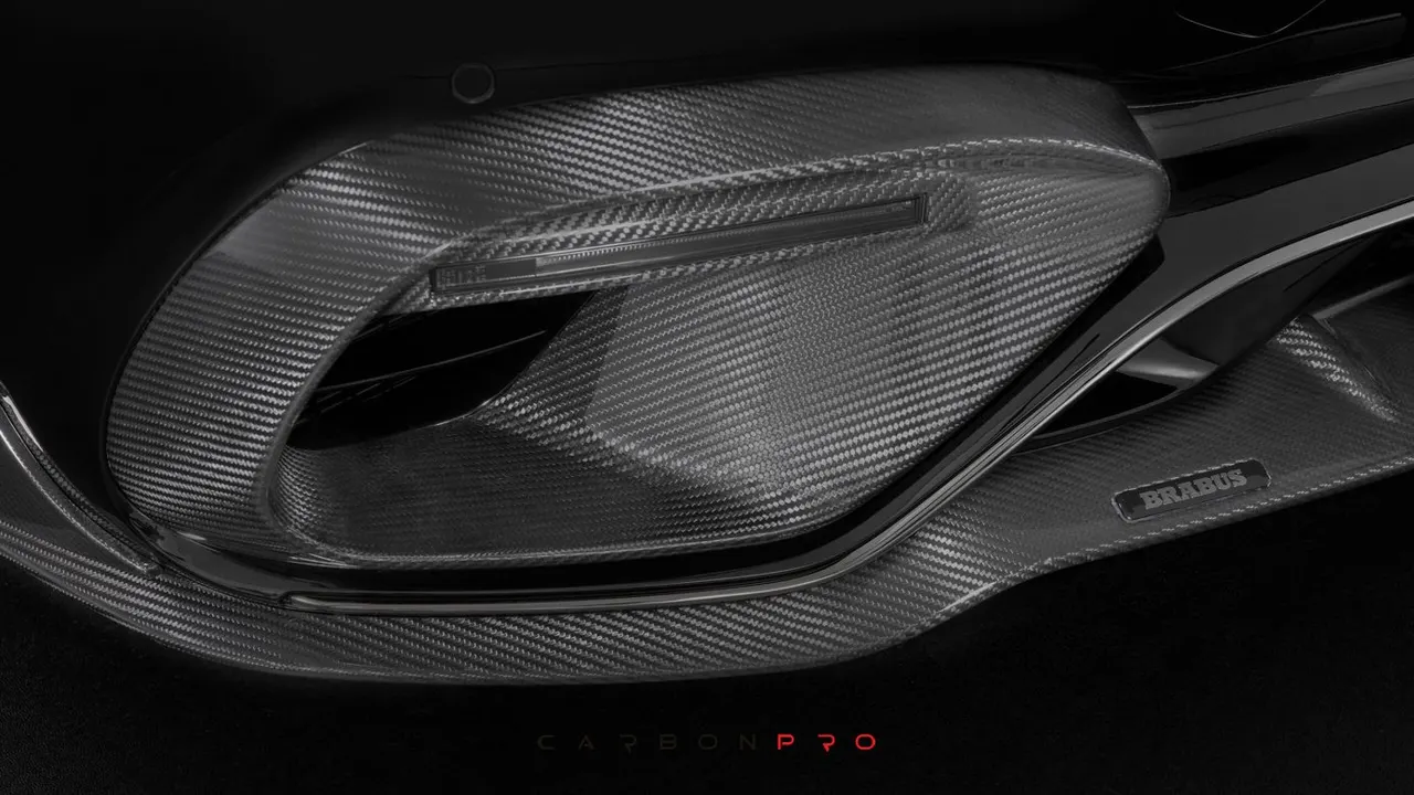 Carbon front fascia attachments