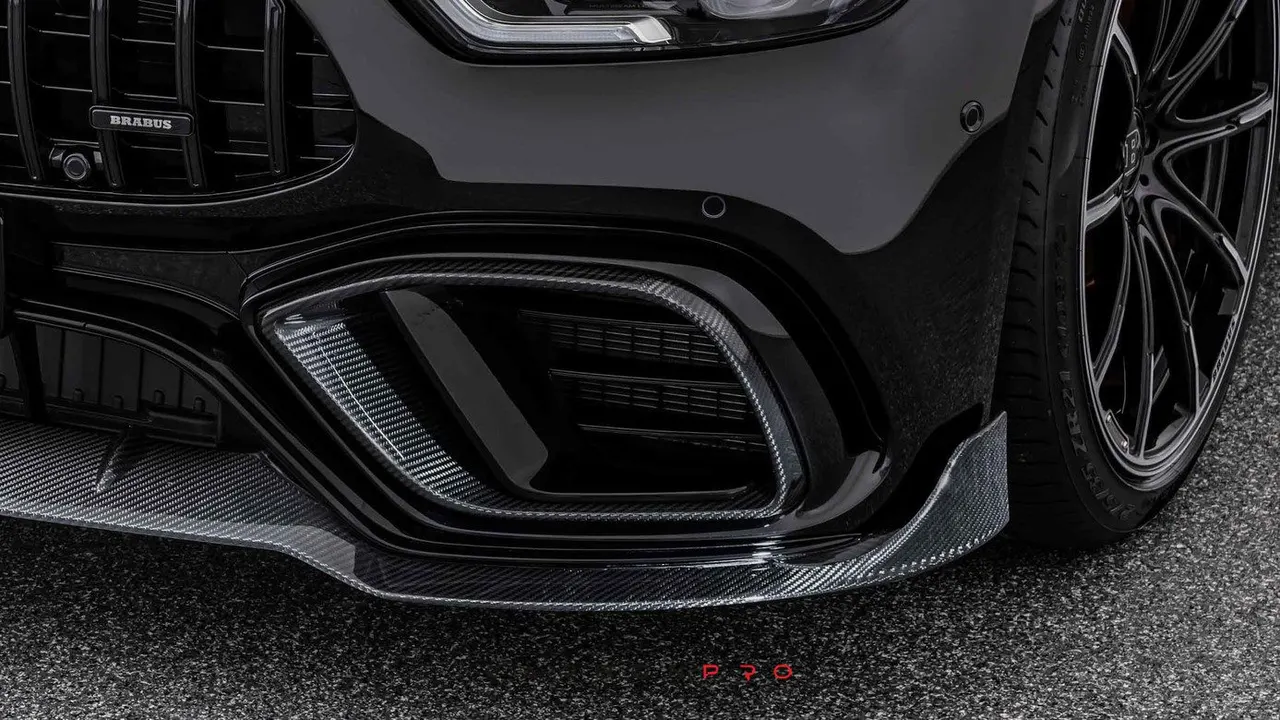 Carbon front fascia attachments