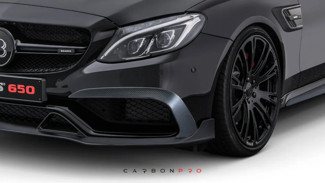 Carbon front fascia attachments
