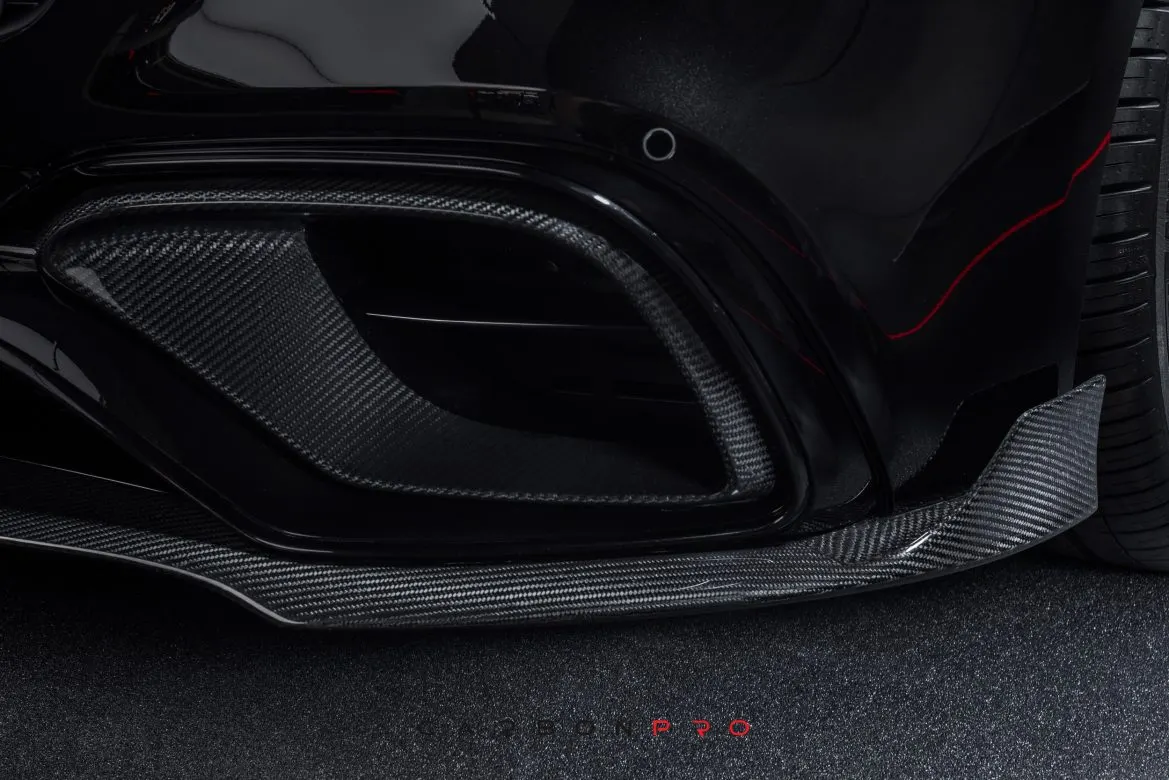 Carbon front fascia attachments