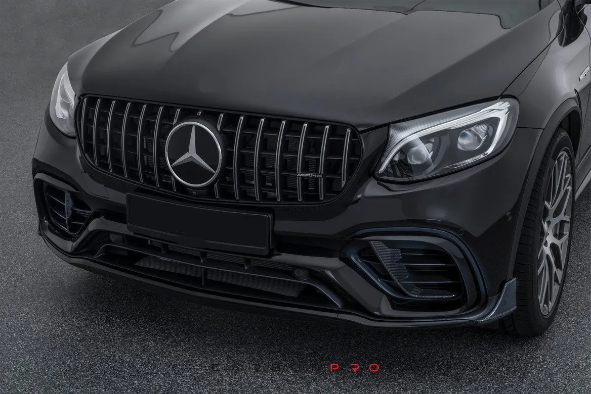 Carbon side fascia attachments glossy or matt