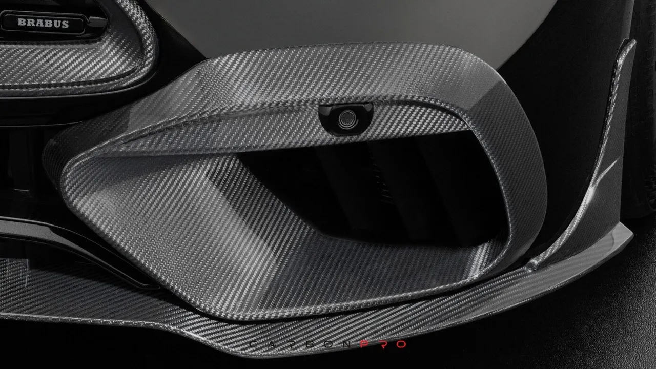 Carbon front fascia attachments