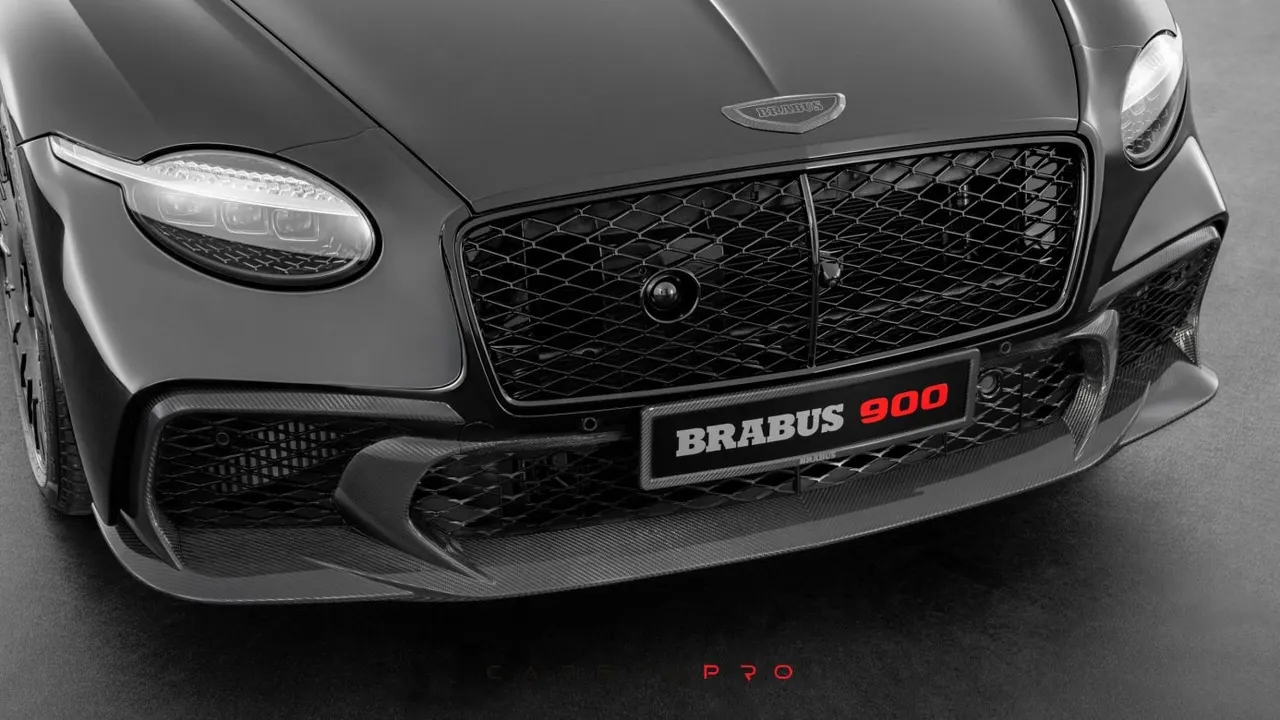 Carbon front fascia