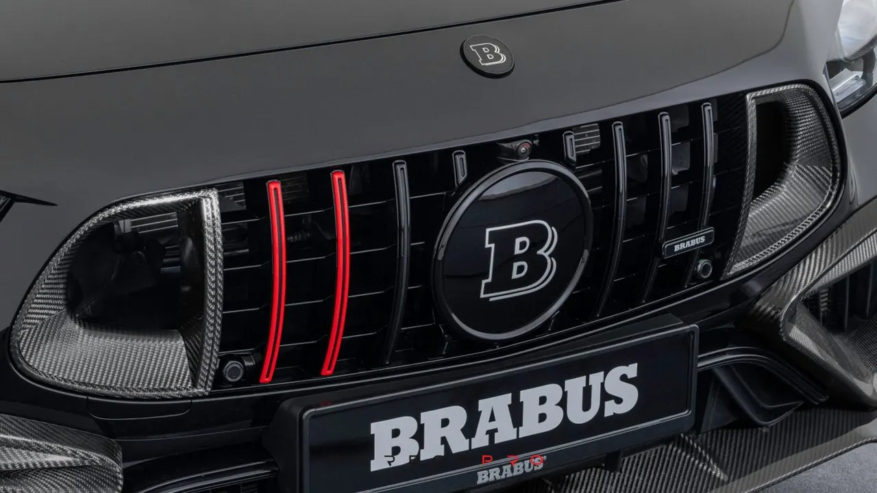 Carbon front grill inserts