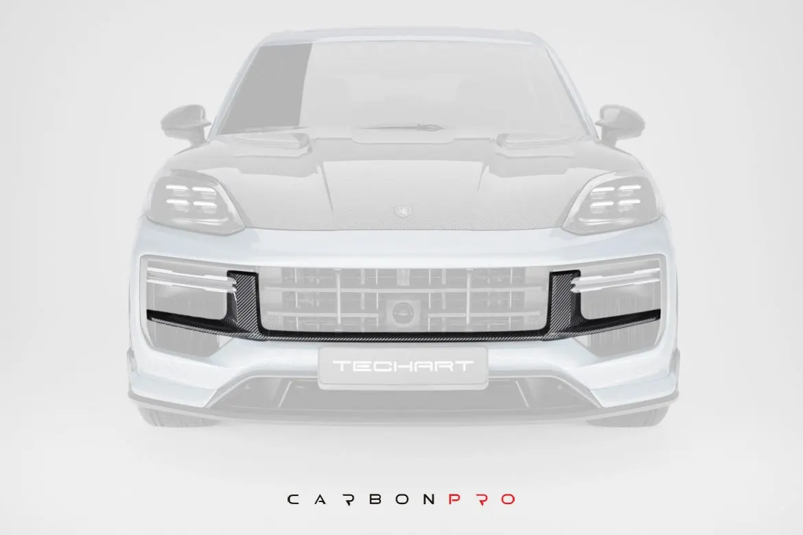 Carbon Front Grille for E3.2 Cayenne Sport Design / Turbo