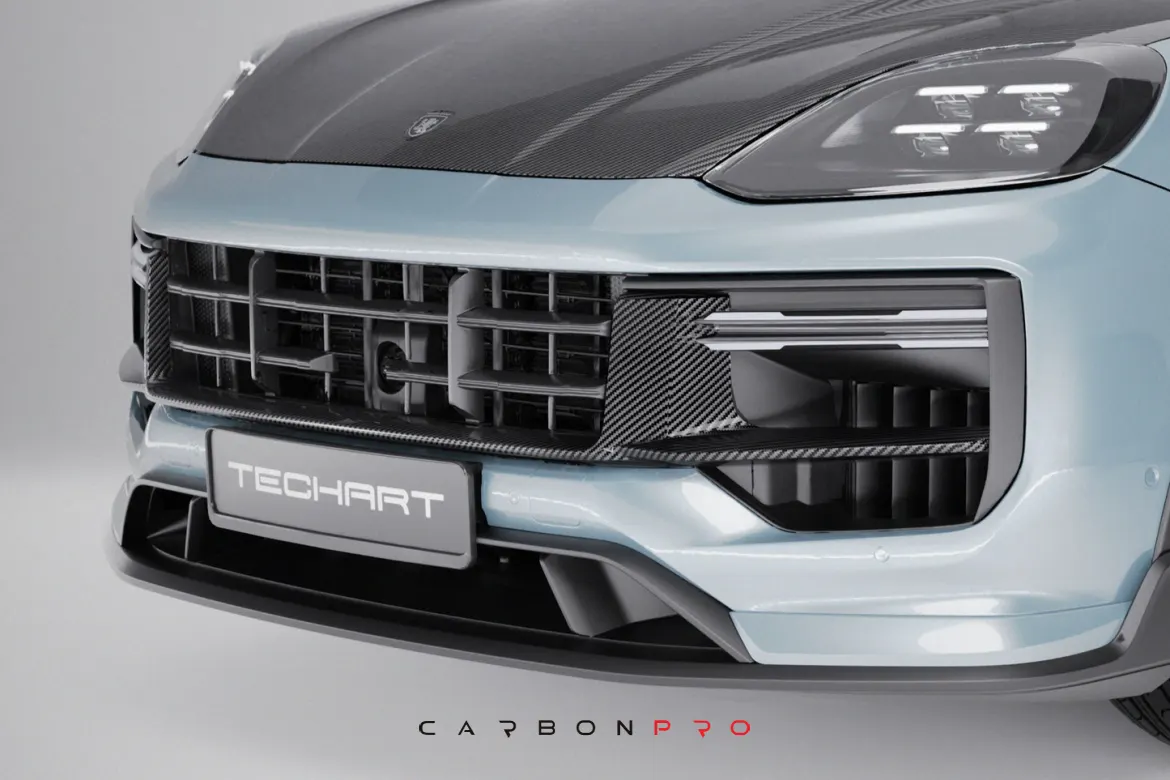 Carbon Front Grille for E3.2 Cayenne Sport Design / Turbo