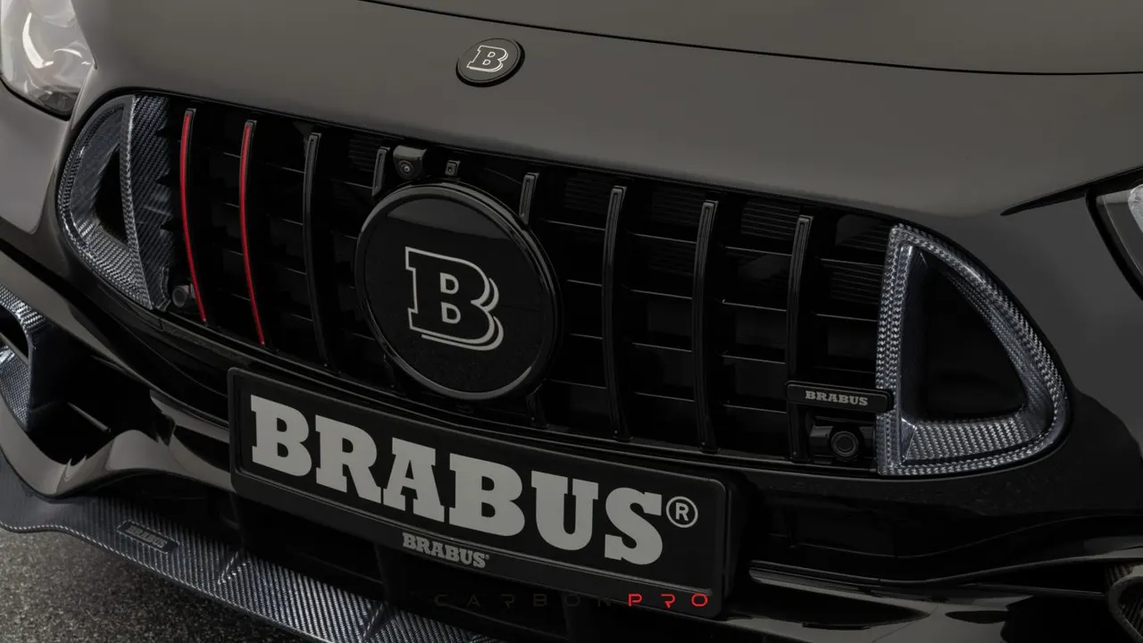 Carbon front grille inserts