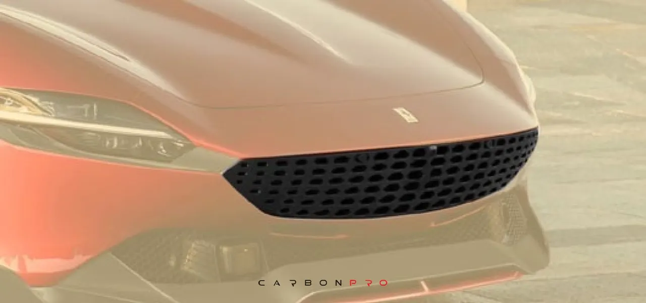 Carbon front mask