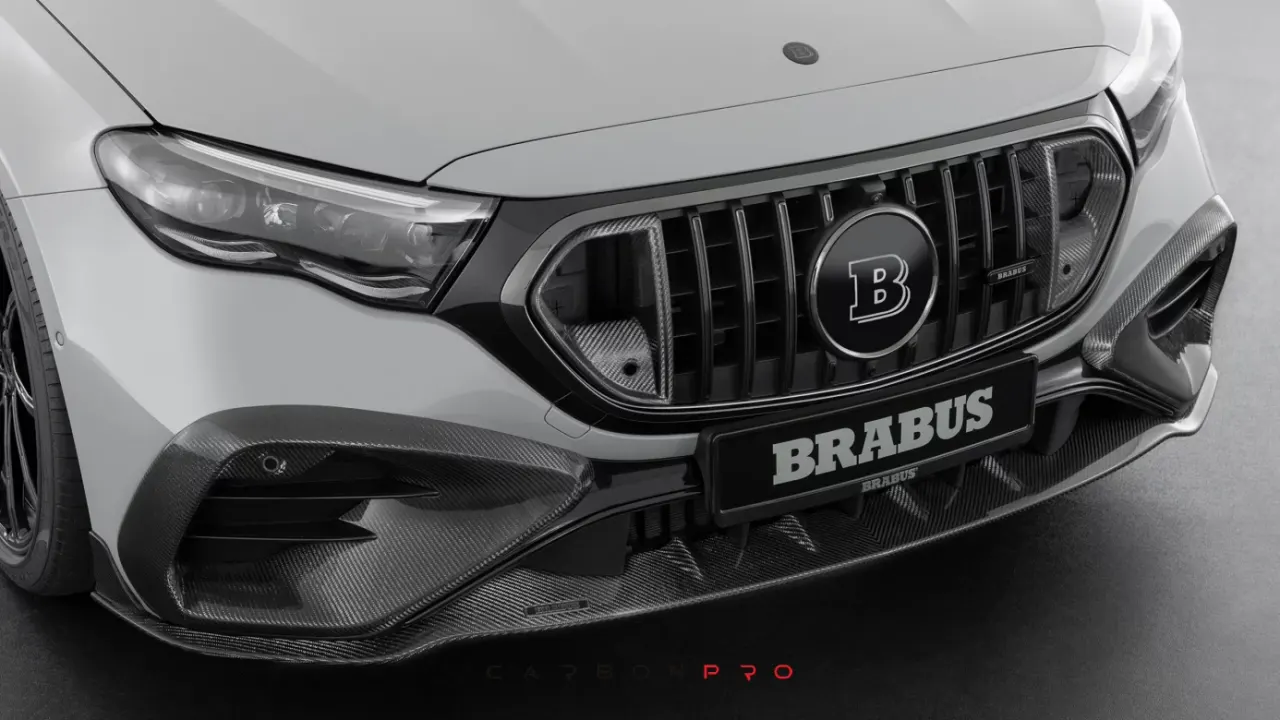 Carbon front spoiler