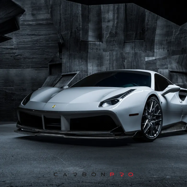Carbon front spoiler Ferrari 488 Diavolo