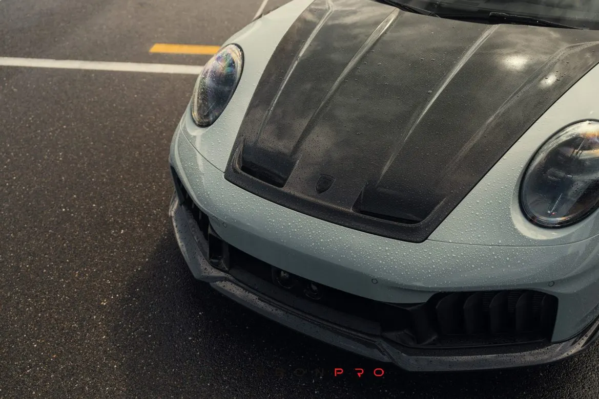 Carbon Front Spoiler for 992.2 Carrera from MY2025