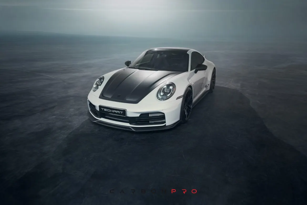 Carbon Front Spoiler for 992.2 Carrera from MY2025