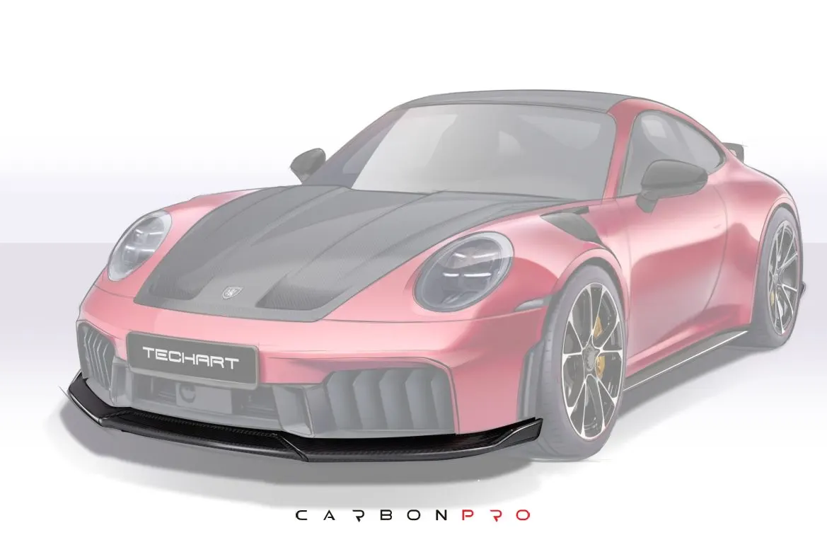 Carbon Front Spoiler for 992.2 Carrera from MY2025