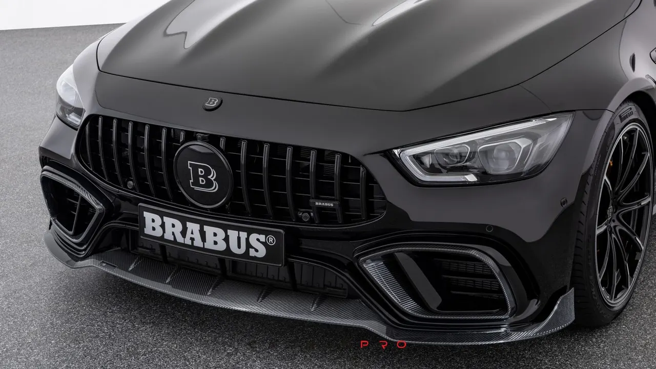 Carbon front spoiler