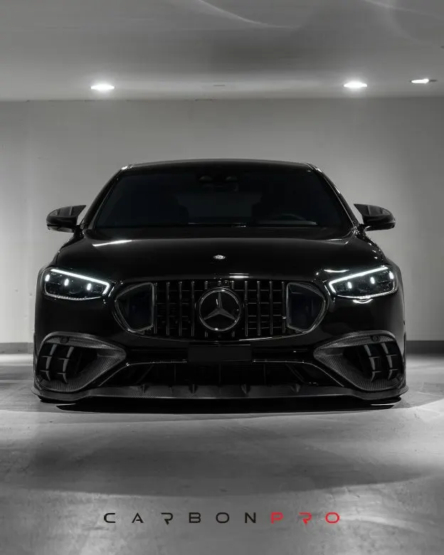 Carbon front spoiler lip (for 63 bumper)