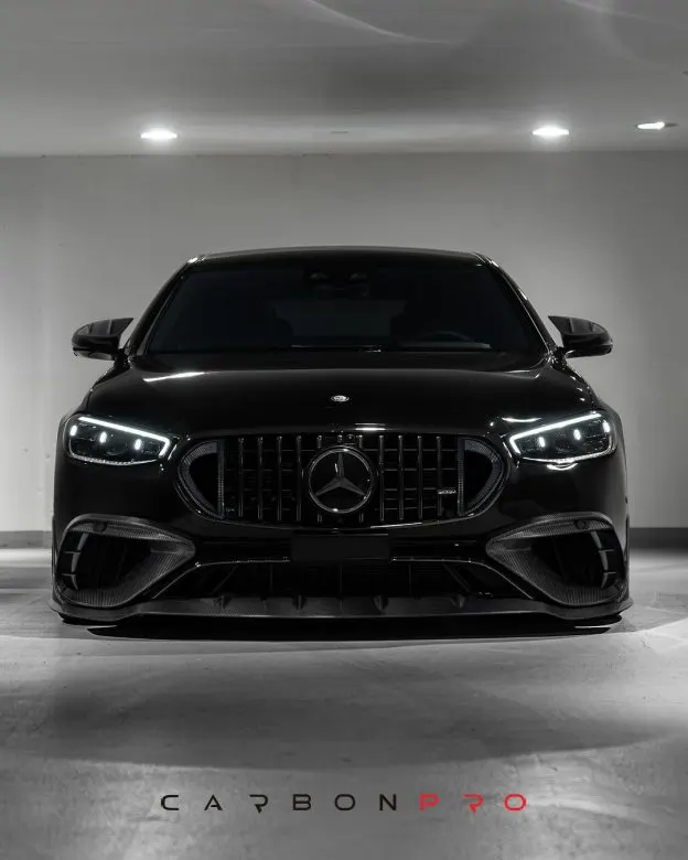 Carbon front spoiler lip (for 63 bumper)