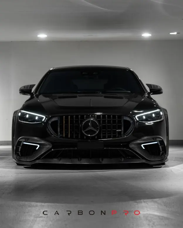 Carbon front spoiler lip (for 63 bumper)