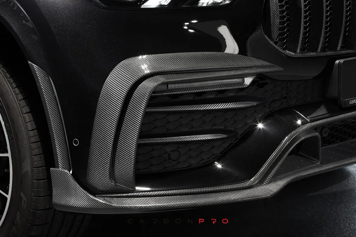 Carbon front bumper lip