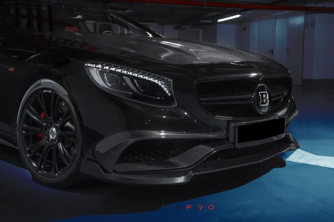 Carbon FRONT SPOILER LIP (pre facelift)