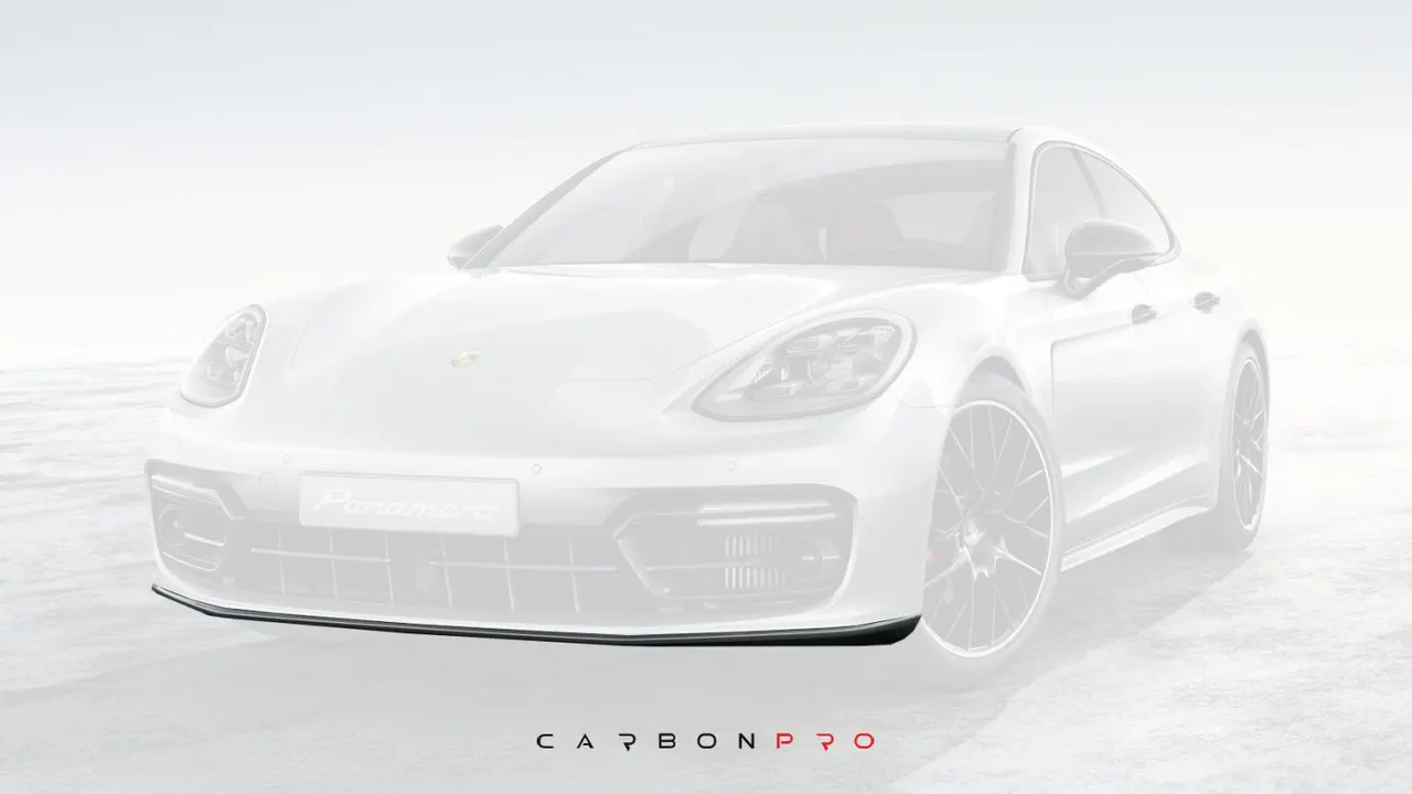 Carbon front spoiler Porsche Design