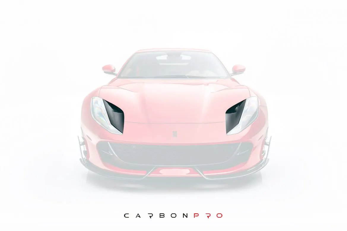Carbon head lamps add ons