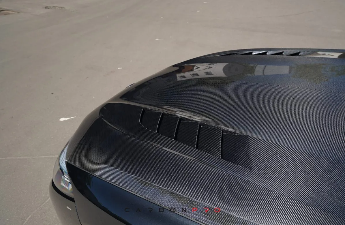 Carbon hood with gills SHARK