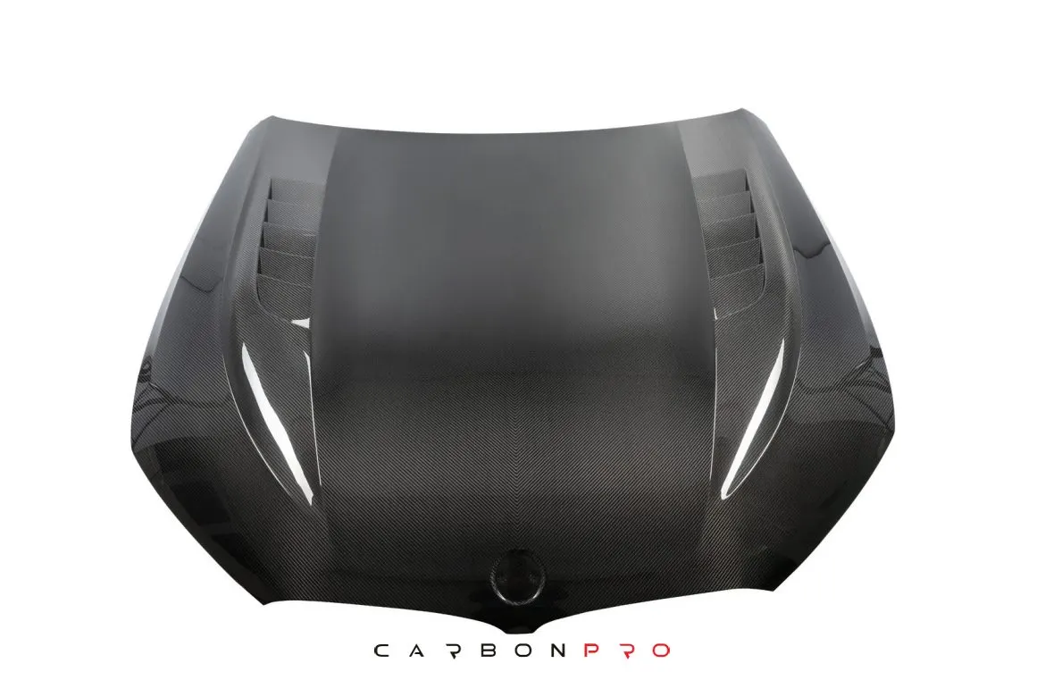 Carbon hood with gills SHARK
