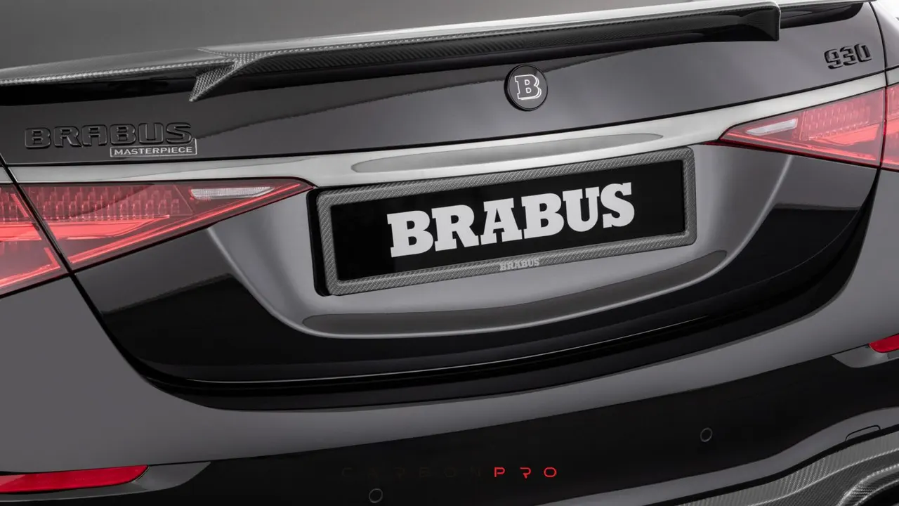 Carbon license plate holder