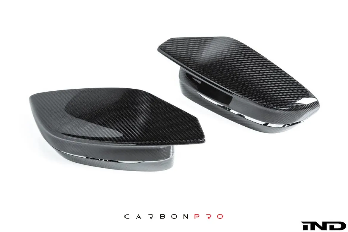 Carbon Mirror Cap Set