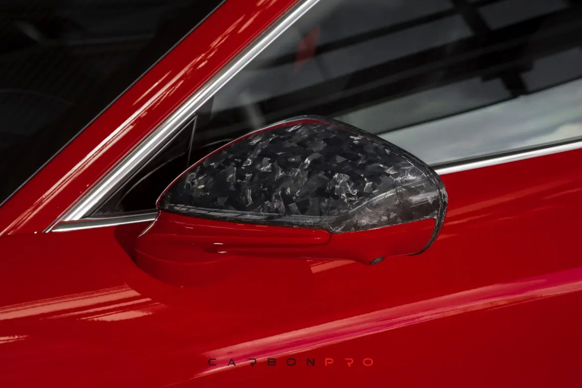 Carbon Mirror Caps