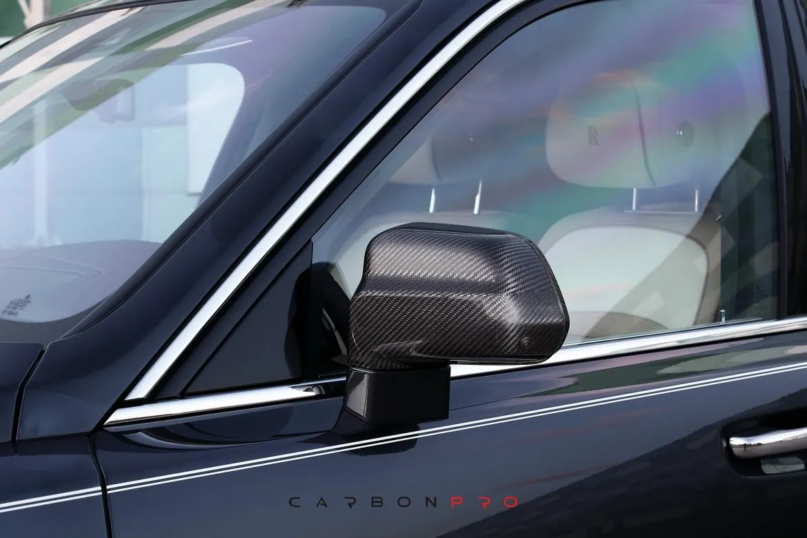 Carbon Mirror Caps