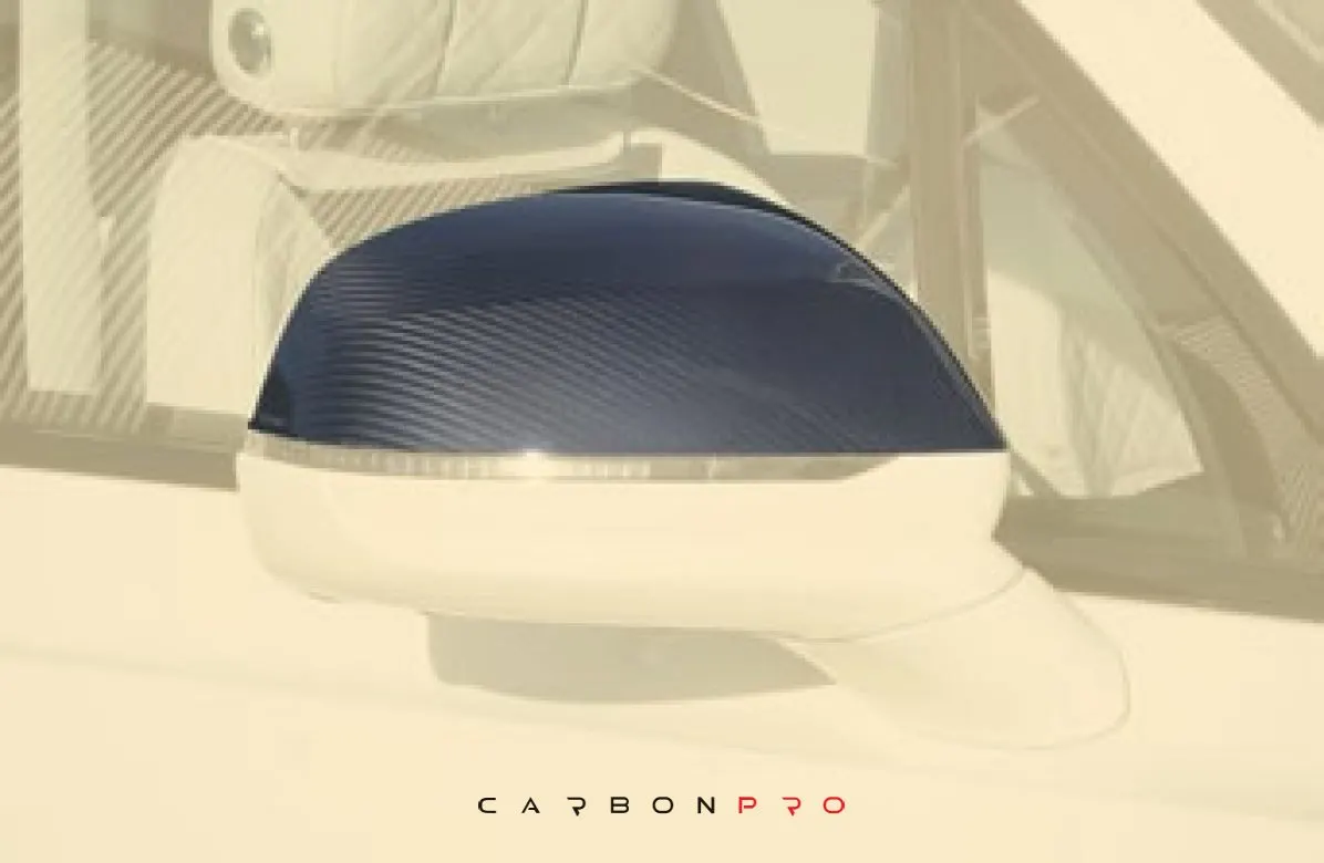 Carbon mirror cover