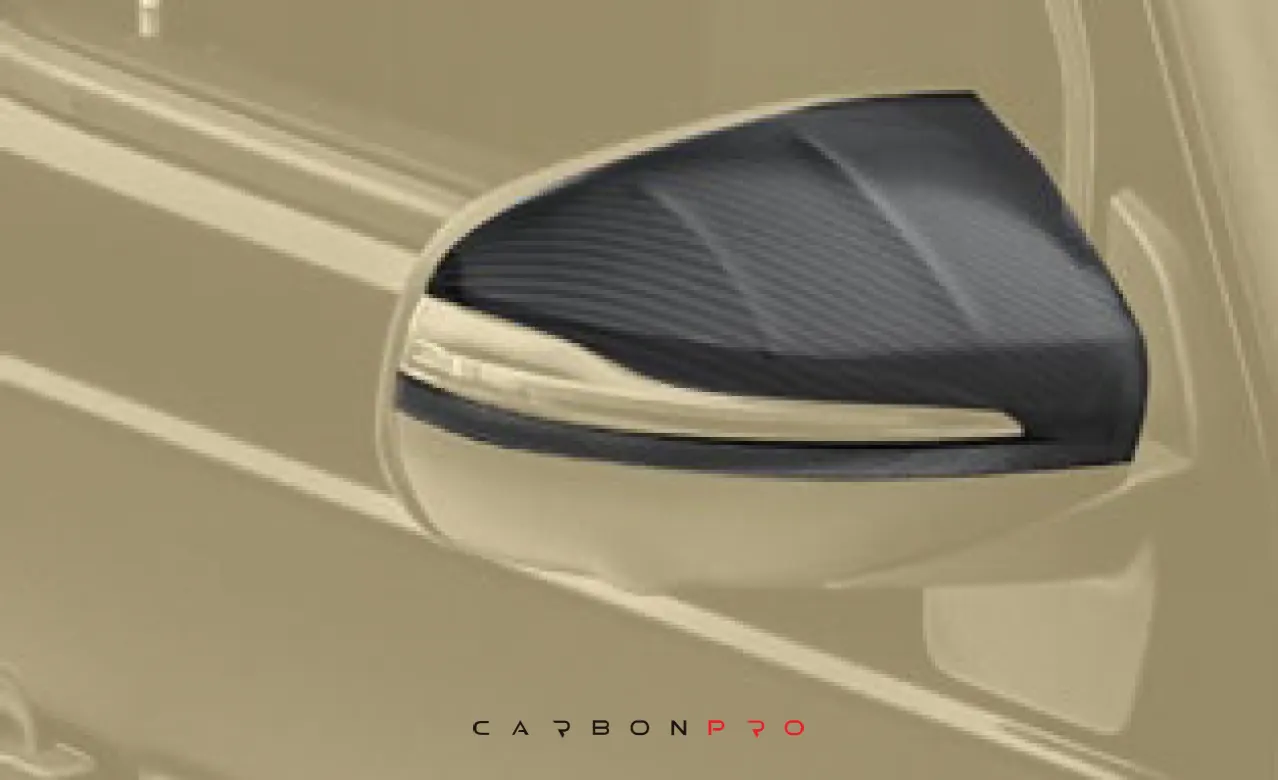 Carbon mirror housing II.