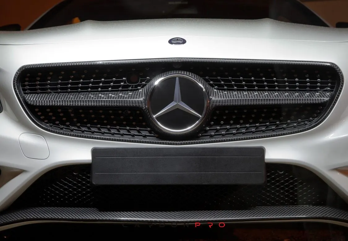 Carbon radiator grill