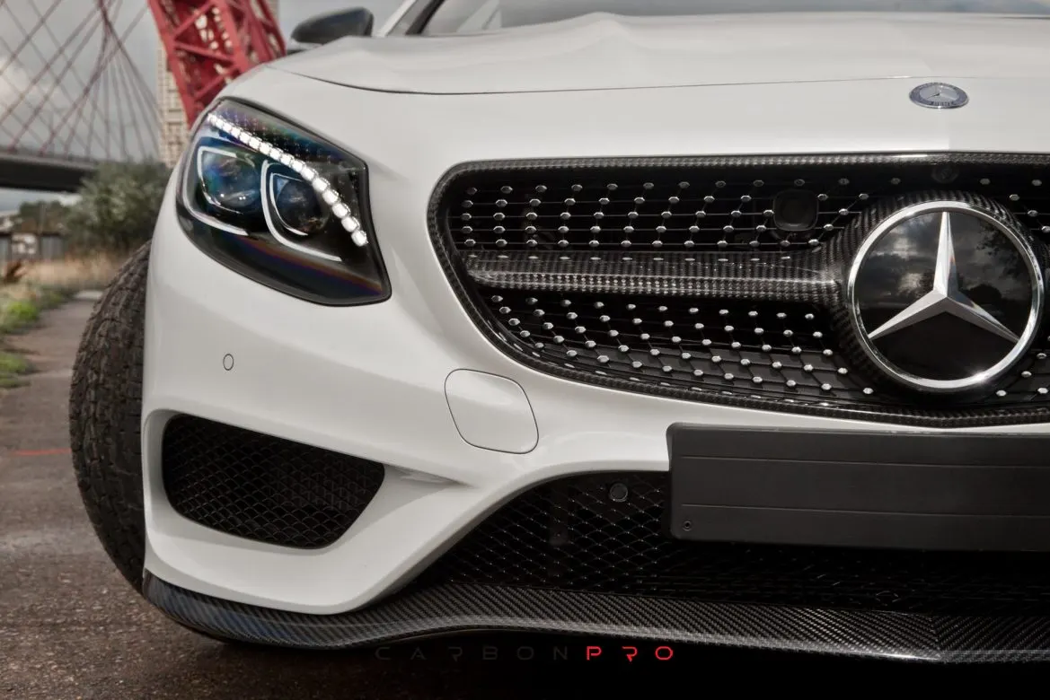 Carbon radiator grill