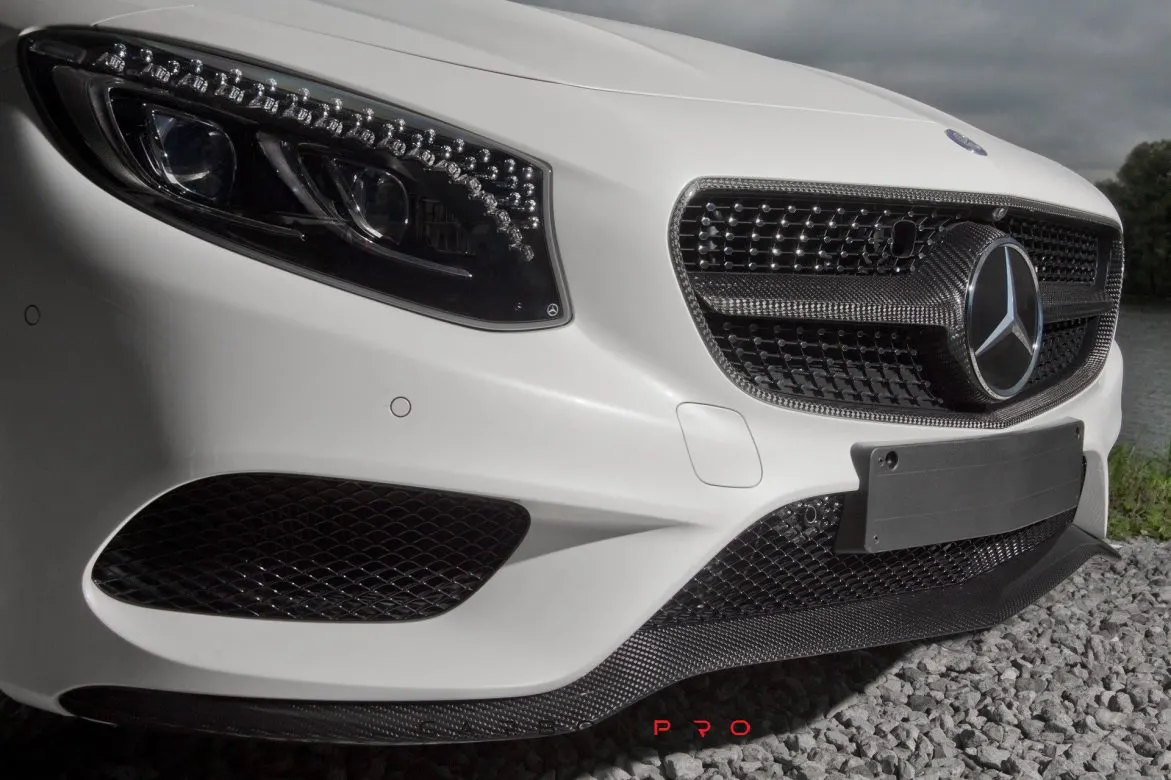Carbon radiator grill