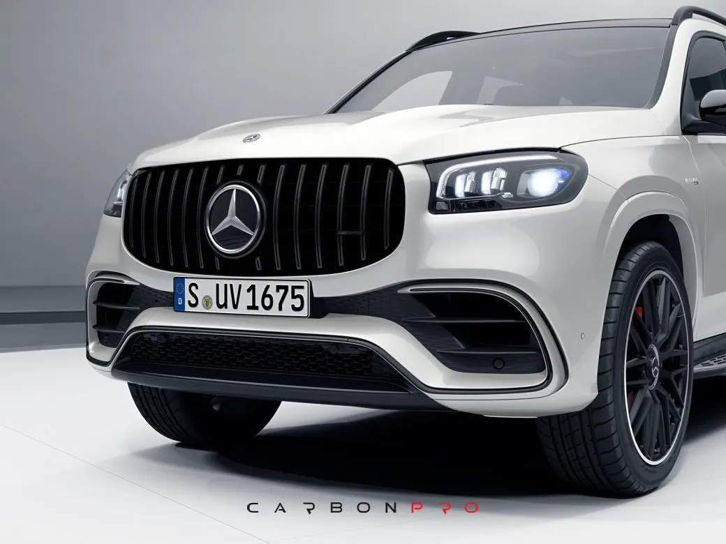Carbon radiator grill AMG 63 Design