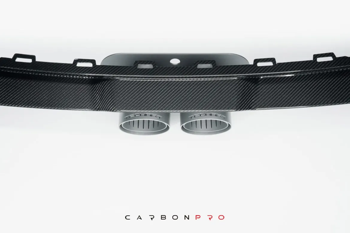 Carbon Rear Apron Lower Part for 992.2 GT3