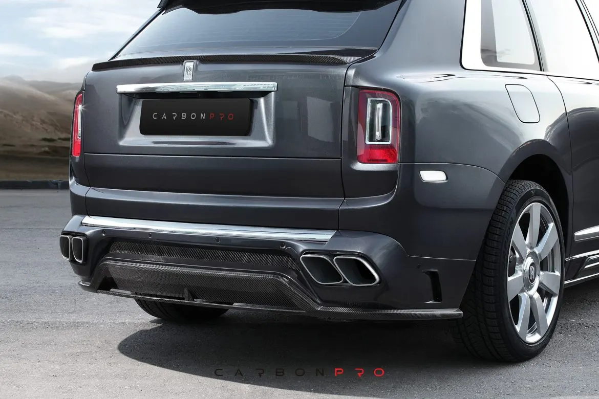 Carbon Rear Bumper