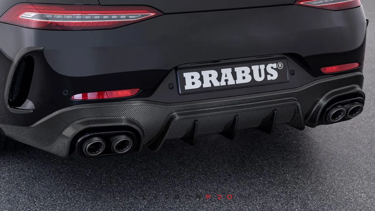 Carbon Rear Diffuser