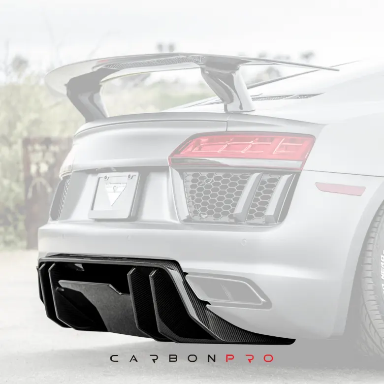 Carbon rear diffuser Audi R8
