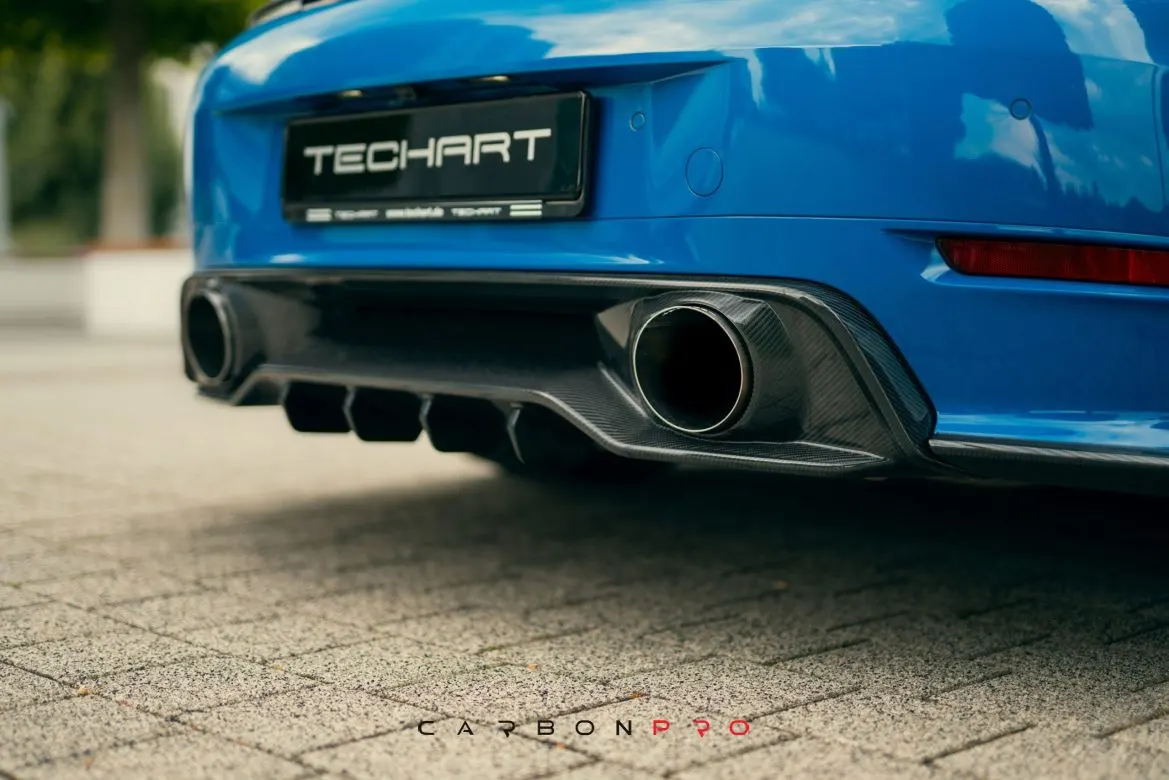 Carbon Rear Diffuser incl. Carbon Aero Wings for 992.2 Carrera / GTS from MY2025