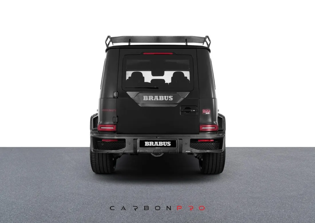 Carbon rear door attachment Rocket