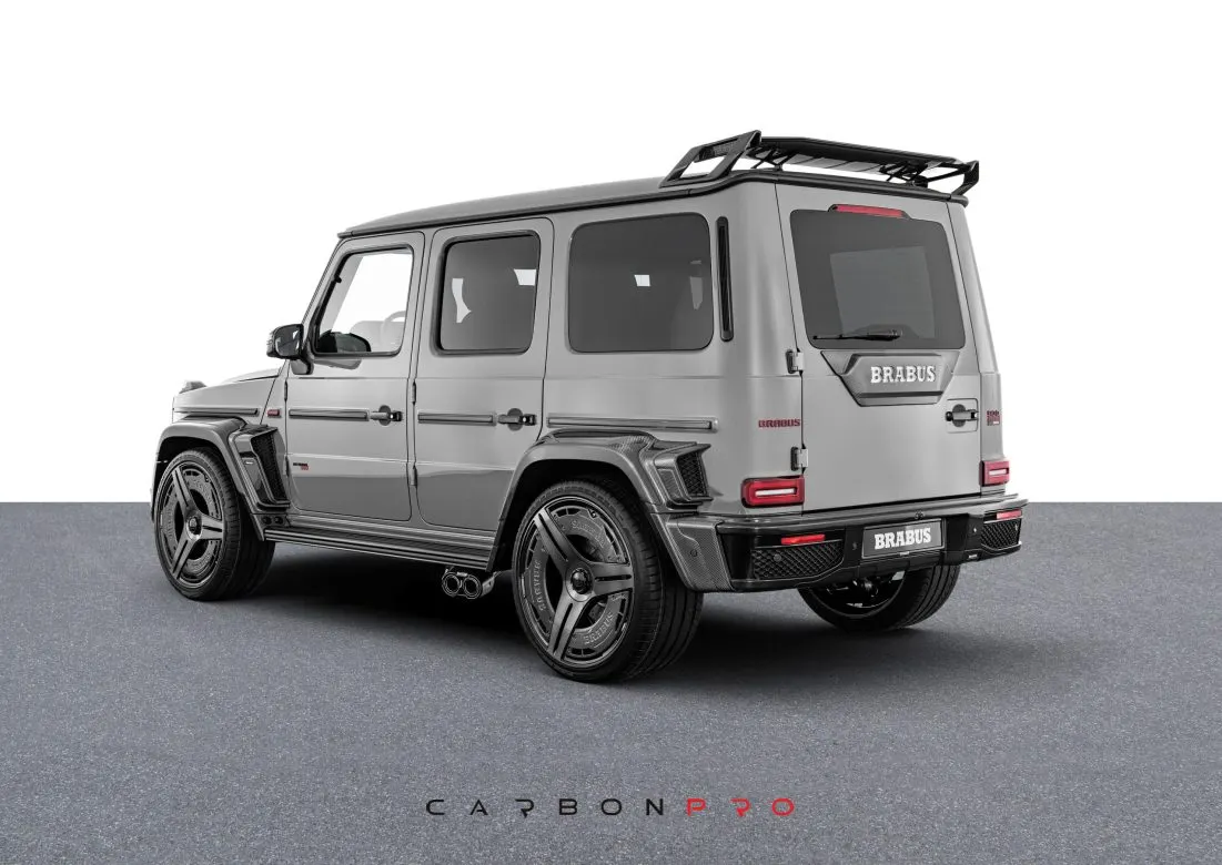 Carbon rear door attachment Rocket