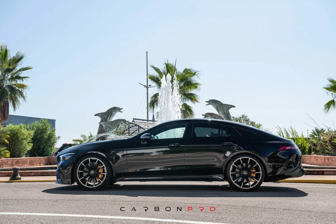 Carbon rear fascia attachments