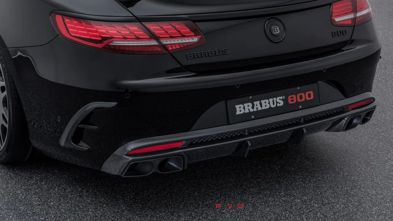 Carbon rear fascia inserts