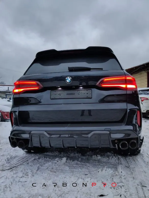 Carbon rear side add-ons