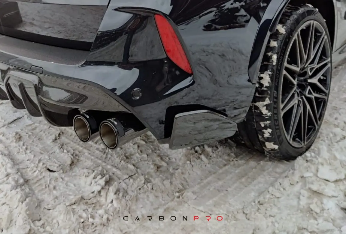 Carbon rear side add-ons