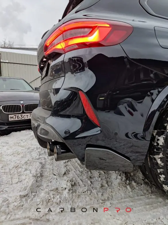 Carbon rear side add-ons